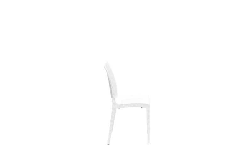 Hysen Matgrupp Utomhus 4-sits Vit - Utemöbler - Utegrupp - Matgrupper utomhus