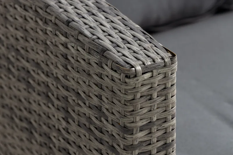 James Light Loungegrupp Höger - Grå / Gråa dynor - Utemöbler - Utegrupp - Loungegrupp