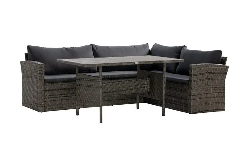 James Light Loungegrupp Höger - Grå / Gråa dynor - Utemöbler - Utegrupp - Loungegrupp