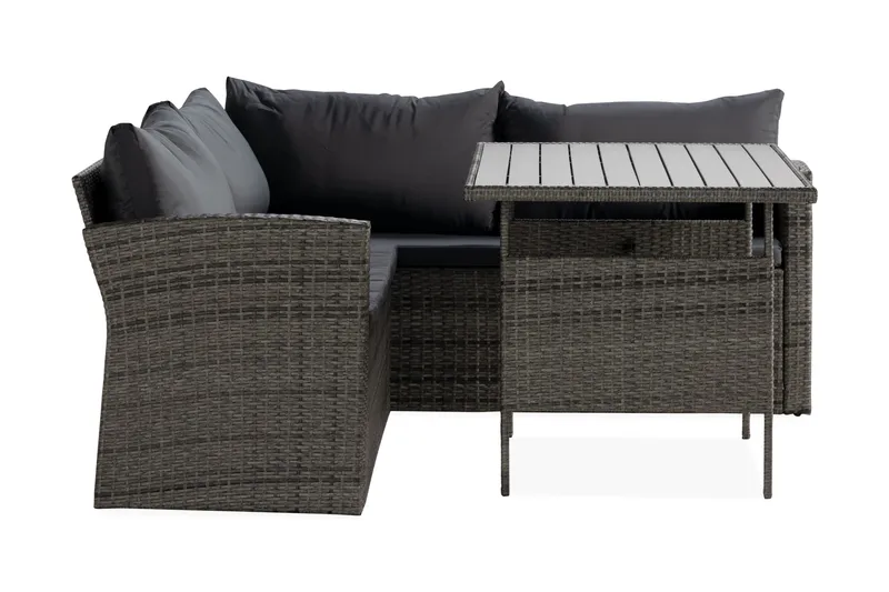 James Light Loungegrupp Höger - Grå / Gråa dynor - Utemöbler - Utegrupp - Loungegrupp