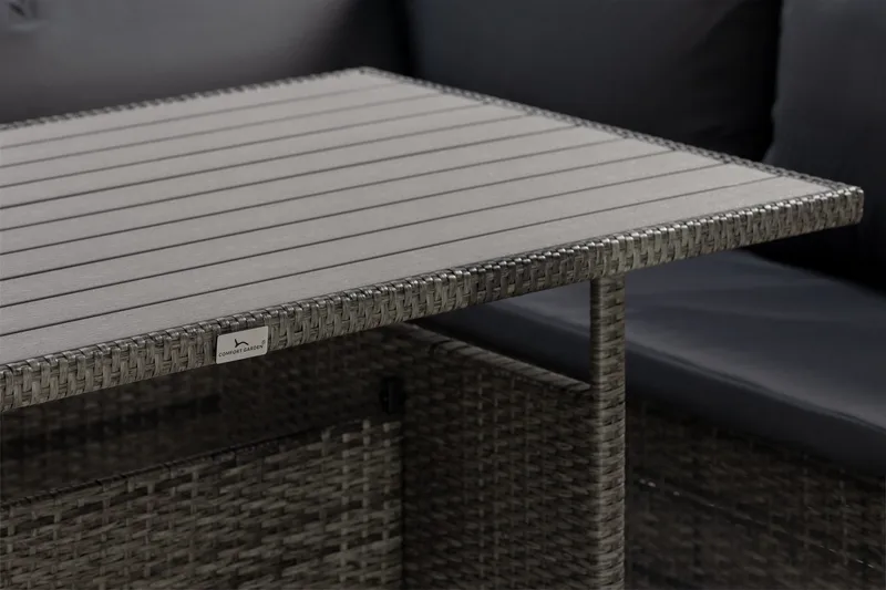 James Light Loungegrupp Höger - Grå / Gråa dynor - Utemöbler - Utegrupp - Loungegrupp