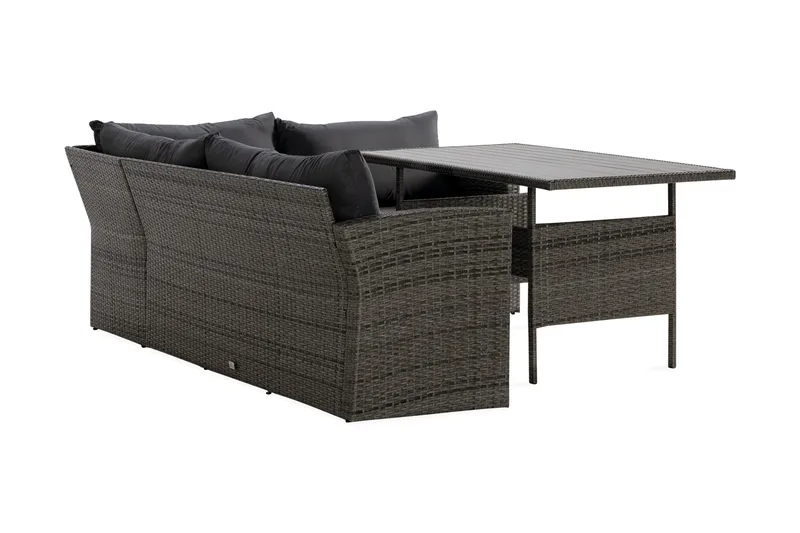 James Light Loungegrupp Höger - Grå / Gråa dynor - Utemöbler - Utegrupp - Loungegrupp