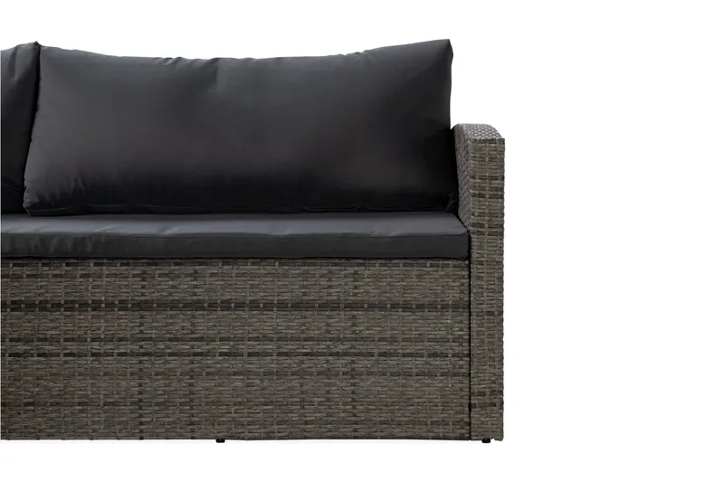 James Light Soffgrupp Utomhus  5-sits - Grå - Utemöbler - Utegrupp - Loungegrupp