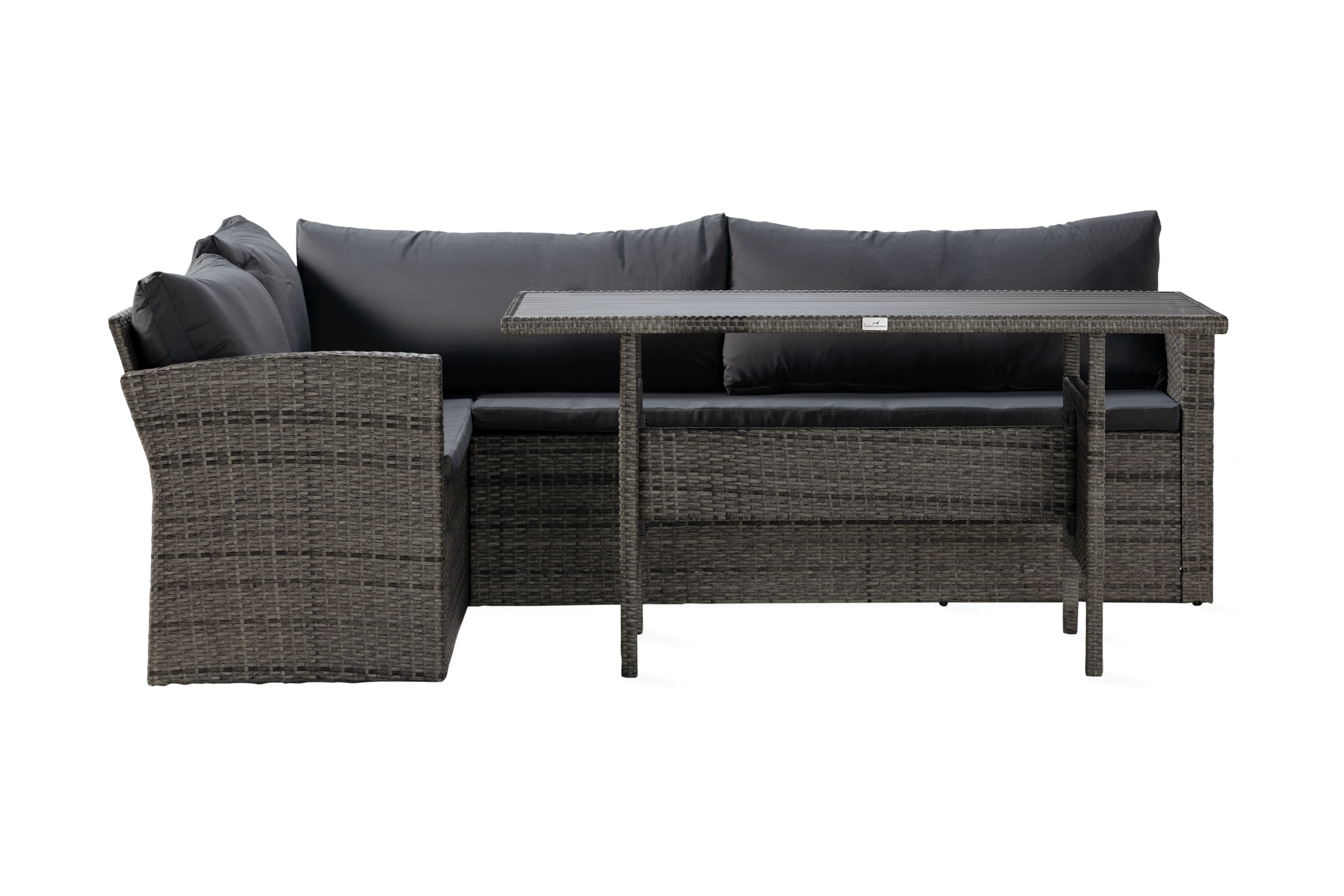 james light soffgrupp utomhus  5-sits - grå