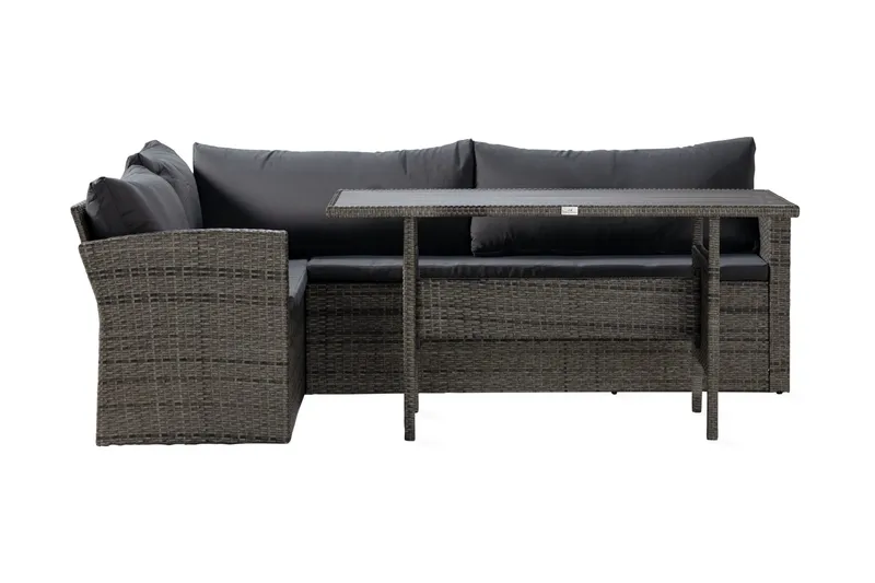 James Light Soffgrupp Utomhus  5-sits - Grå - Utemöbler - Utegrupp - Loungegrupp