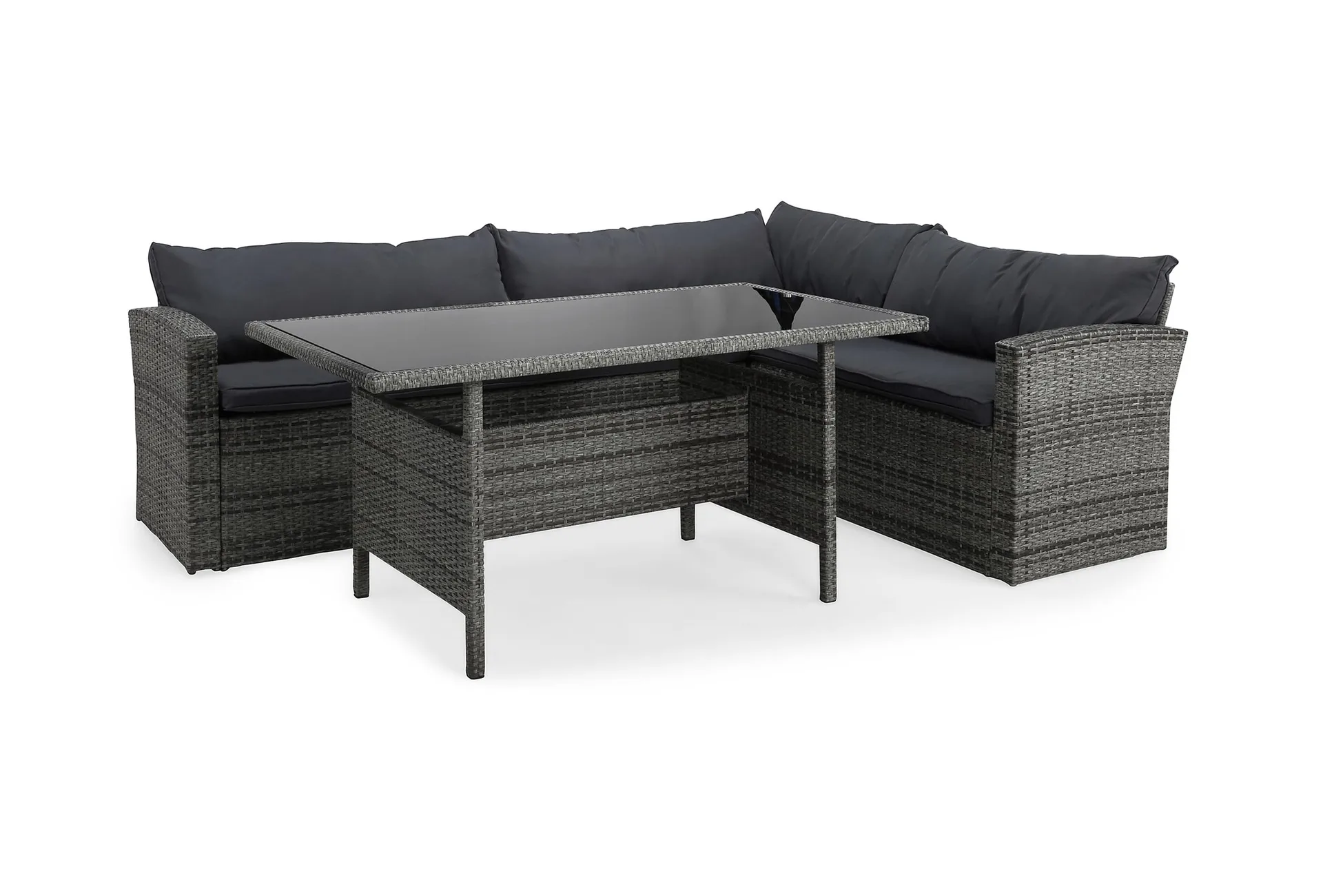 james light soffgrupp utomhus  5-sits - grå