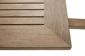 Las Vegas Matgrupp Utomhus 220-280 + 8 Positionsstol Lyx - Vit/Teak/Vit/Teak - Utemöbler - Utegrupp - Matgrupper utomhus
