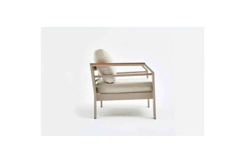 Lassento Soffgrupp Utomhus 5-sits - Beige - Utemöbler - Utegrupp - Loungegrupp
