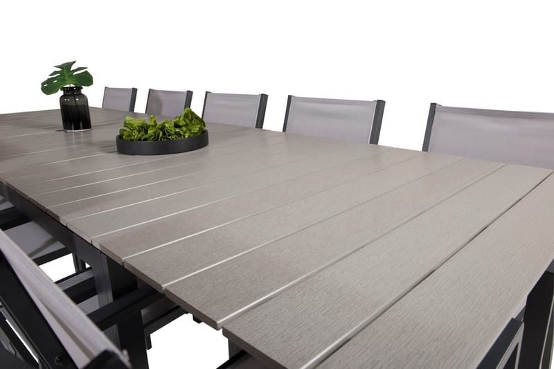 Levels Matgrupp Utomhus 225-325 cm Rektangulär med 10 Copacabana Utestolar - Utemöbler - Utegrupp - Matgrupper utomhus