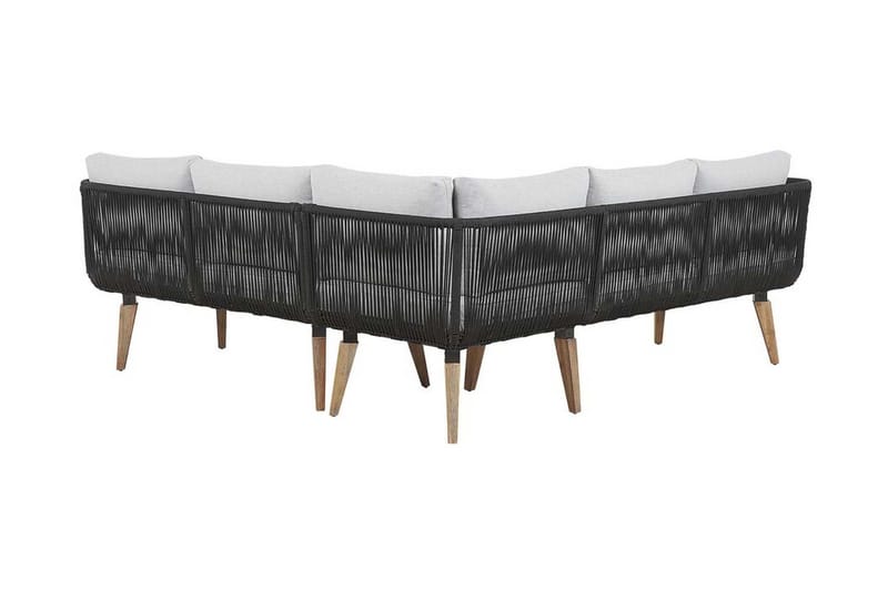 Alcamo Loungegrupp Utomhus - Grå - Utemöbler - Utegrupp - Loungegrupp