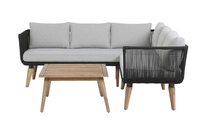 Alcamo Loungegrupp Utomhus - Grå - Utemöbler - Utegrupp - Loungegrupp