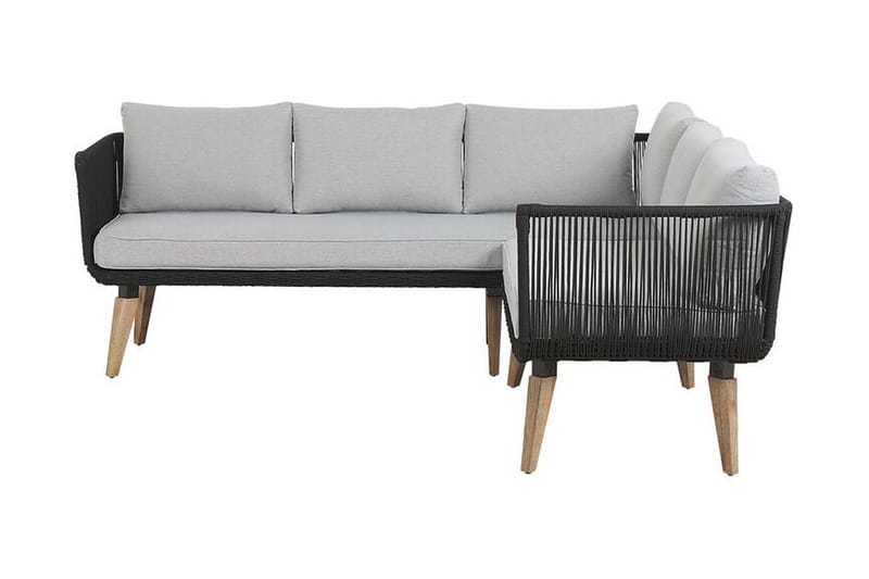 Alcamo Loungegrupp Utomhus - Grå - Utemöbler - Utegrupp - Loungegrupp