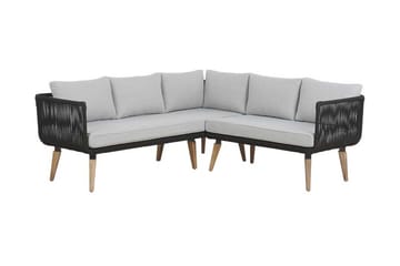 Alcamo Loungegrupp Utomhus - Grå - Utemöbler - Utegrupp - Loungegrupp