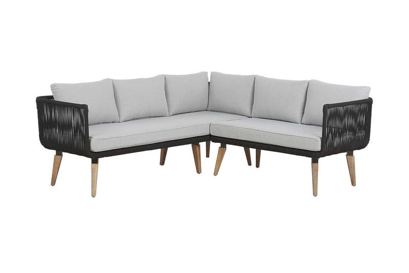 Alcamo Loungegrupp Utomhus - Grå - Utemöbler - Utegrupp - Loungegrupp