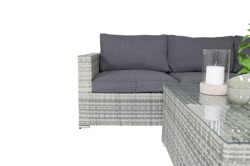 Amazon Loungesoffa Utomhus - Grå - Utemöbler - Utegrupp - Loungegrupp