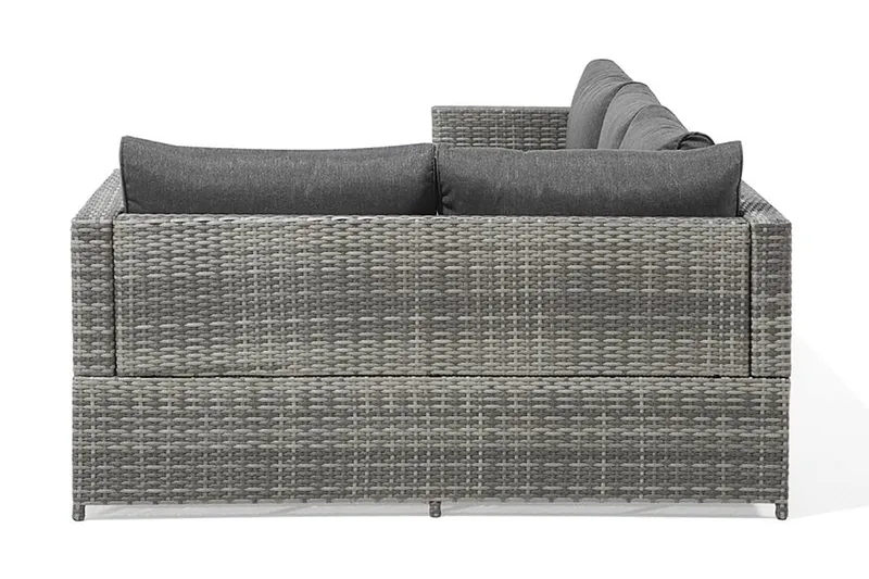 Avola Loungegrupp Utomhus 212 cm - Grå - Utemöbler - Utegrupp - Loungegrupp