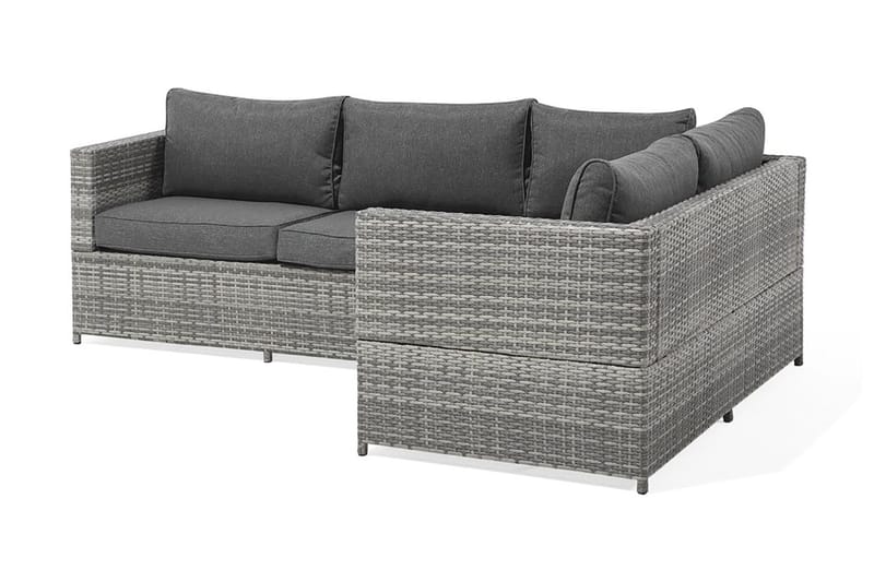 Avola Loungegrupp Utomhus 212 cm - Grå - Utemöbler - Utegrupp - Loungegrupp