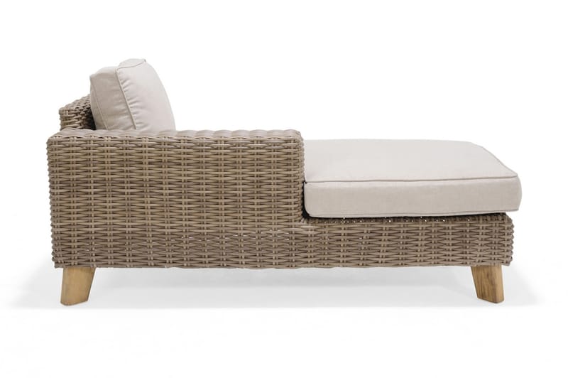 BAHAMAS Loungegrupp Utomhus 2-4-sits Beige - Utemöbler - Utegrupp - Loungegrupp