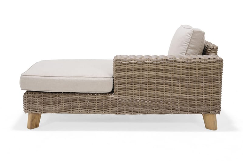 BAHAMAS Loungegrupp Utomhus 2-4-sits Beige - Utemöbler - Utegrupp - Loungegrupp