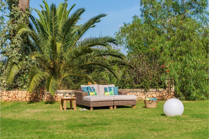 BAHAMAS Loungegrupp Utomhus 2-4-sits Beige - Utemöbler - Utegrupp - Loungegrupp