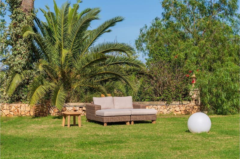 BAHAMAS Loungegrupp Utomhus 2-4-sits Beige - Utemöbler - Utegrupp - Loungegrupp