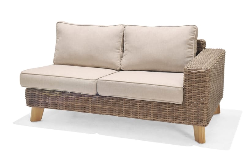 BAHAMAS Loungegrupp Utomhus 4-sits Beige - Utemöbler - Utegrupp - Loungegrupp