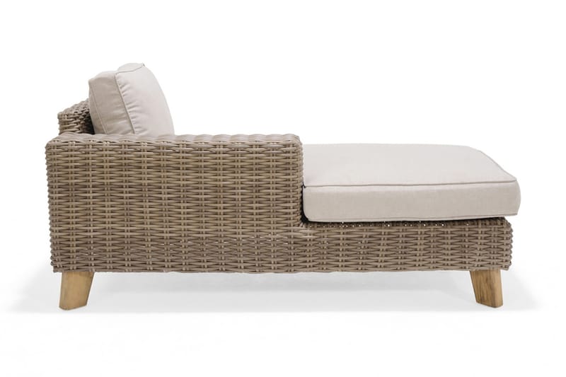 BAHAMAS Loungegrupp Utomhus 4-sits Beige - Utemöbler - Utegrupp - Loungegrupp