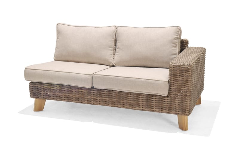 BAHAMAS Loungegrupp Utomhus 5-sits Beige - Utemöbler - Utegrupp - Loungegrupp
