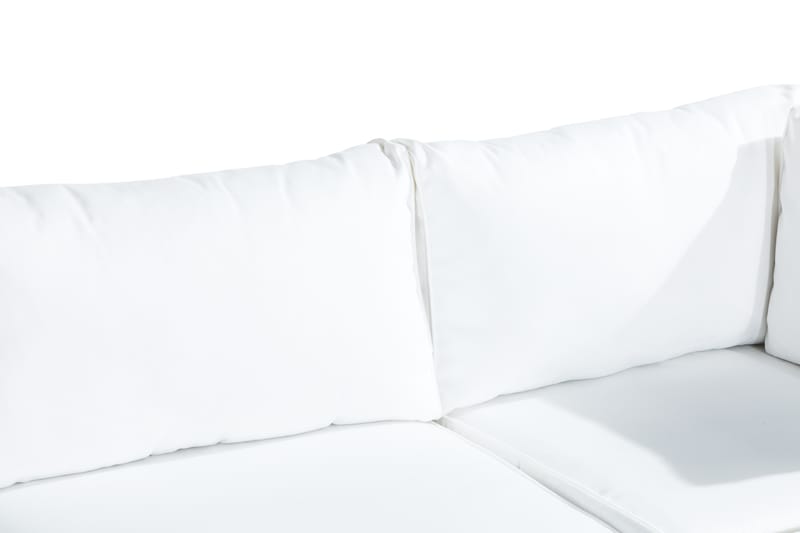 BAHAMAS Loungegrupp Utomhus 5-sits Bord Fåtölj Divan Svart - Utemöbler - Loungemöbler