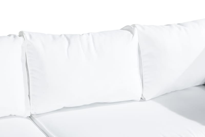 BAHAMAS Loungegrupp Utomhus 5-sits Bord Fåtölj Svart - Utemöbler - Loungemöbler