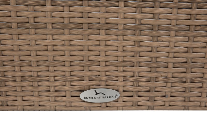 BAHAMAS Loungesoffa Utomhus Utomhus 2-sits + Bord 113 + Fåtölj Sand - Utemöbler - Loungemöbler