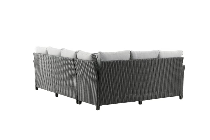 Bentwood Loungegrupp Utomhus 5-sits - Svart/Grå - Utemöbler - Utegrupp - Loungegrupp