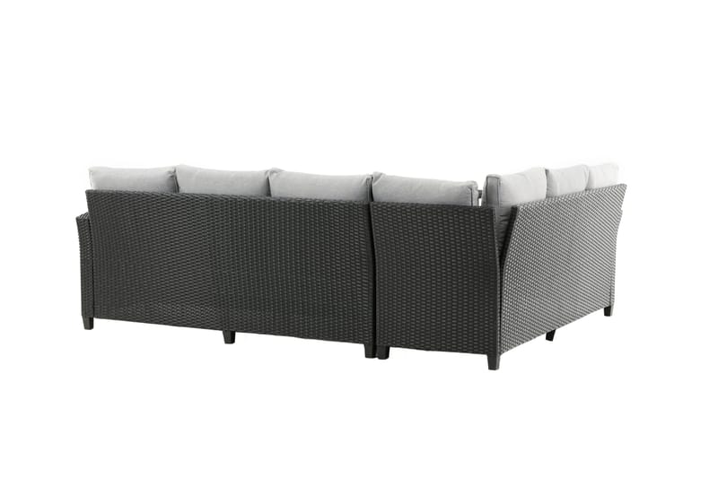 Bentwood Loungegrupp Utomhus 5-sits - Svart/Grå - Utemöbler - Utegrupp - Loungegrupp
