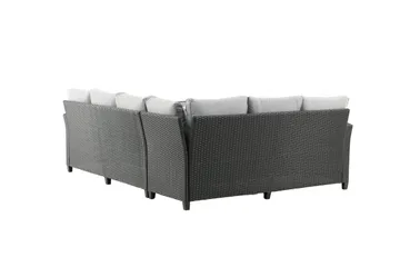 Bentwood Loungegrupp Utomhus 5-sits - Svart/Grå - Utemöbler - Utegrupp - Loungegrupp