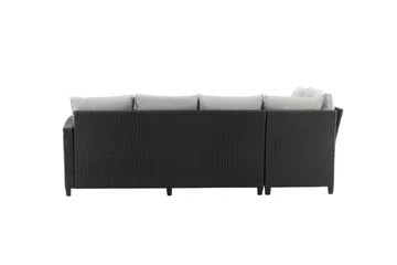 Bentwood Loungegrupp Utomhus 5-sits - Svart/Grå - Utemöbler - Utegrupp - Loungegrupp