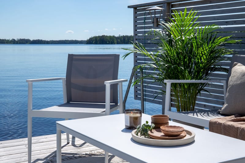 Break Loungegrupp Utomhus 4-sits - Vit - Utemöbler - Utegrupp - Loungegrupp