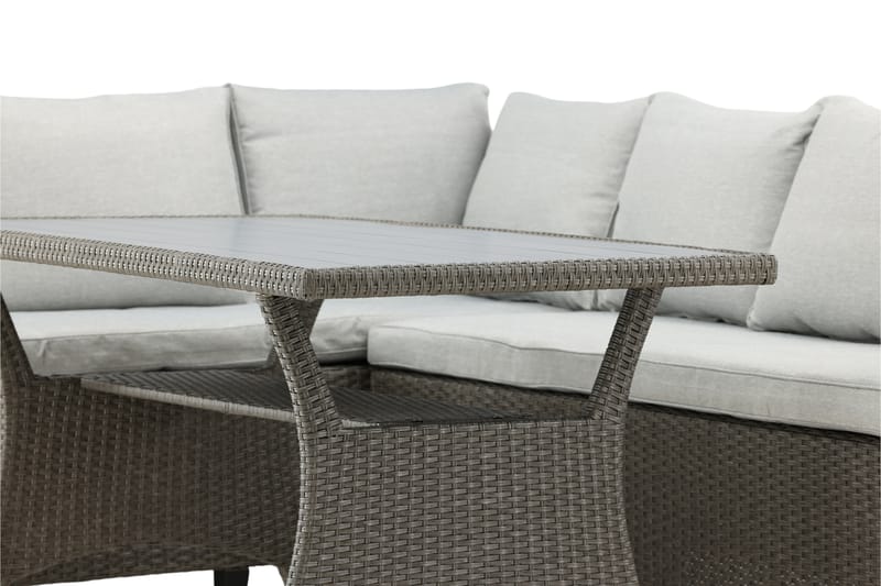 Brentwood Loungegrupp Utomhus 5-sits - Grå - Utemöbler - Utegrupp - Loungegrupp