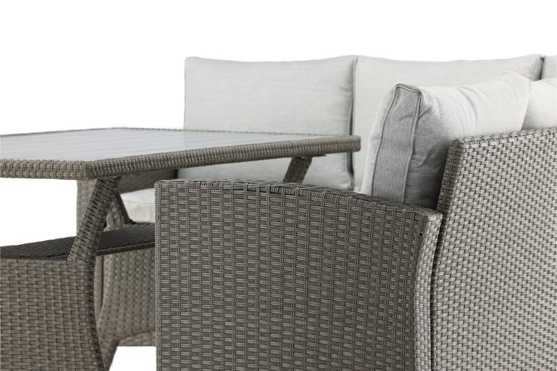 Brentwood Loungegrupp Utomhus 5-sits - Grå - Utemöbler - Utegrupp - Loungegrupp