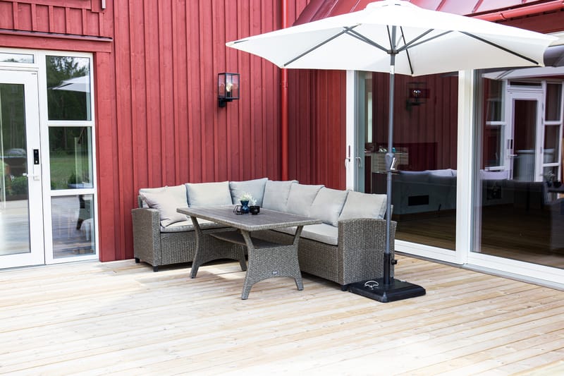 Brentwood Loungegrupp Utomhus 5-sits - Grå - Utemöbler - Utegrupp - Loungegrupp