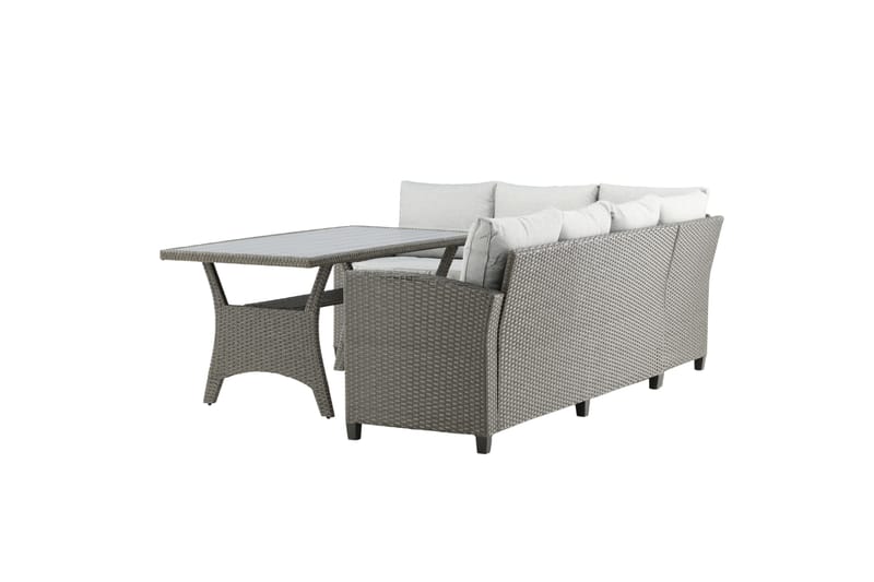 Brentwood Loungegrupp Utomhus 5-sits - Grå - Utemöbler - Utegrupp - Loungegrupp