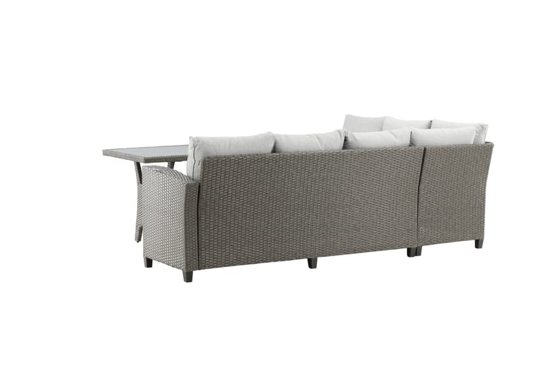 Brentwood Loungegrupp Utomhus 5-sits - Grå - Utemöbler - Utegrupp - Loungegrupp