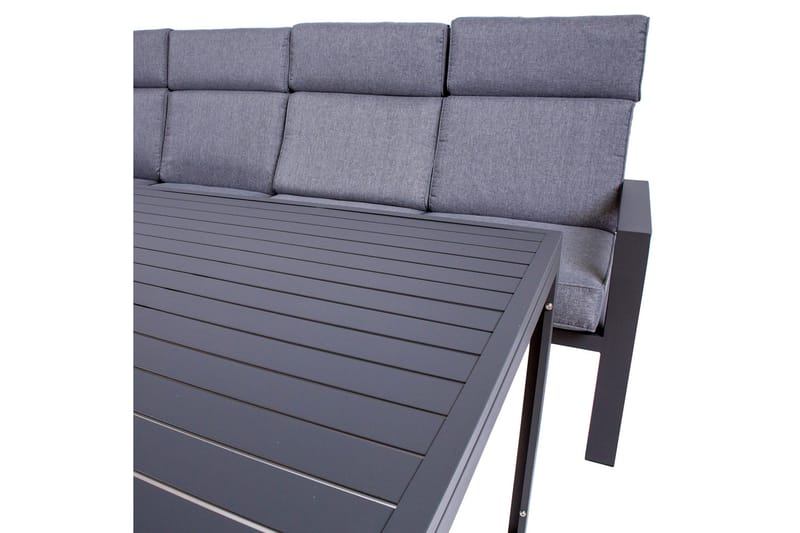 Casten Trädgårdset Mörkgrå - Utemöbler - Utegrupp - Loungegrupp