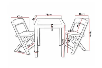 Corpach Soffgrupp Anthracite - Utemöbler - Utegrupp - Loungegrupp