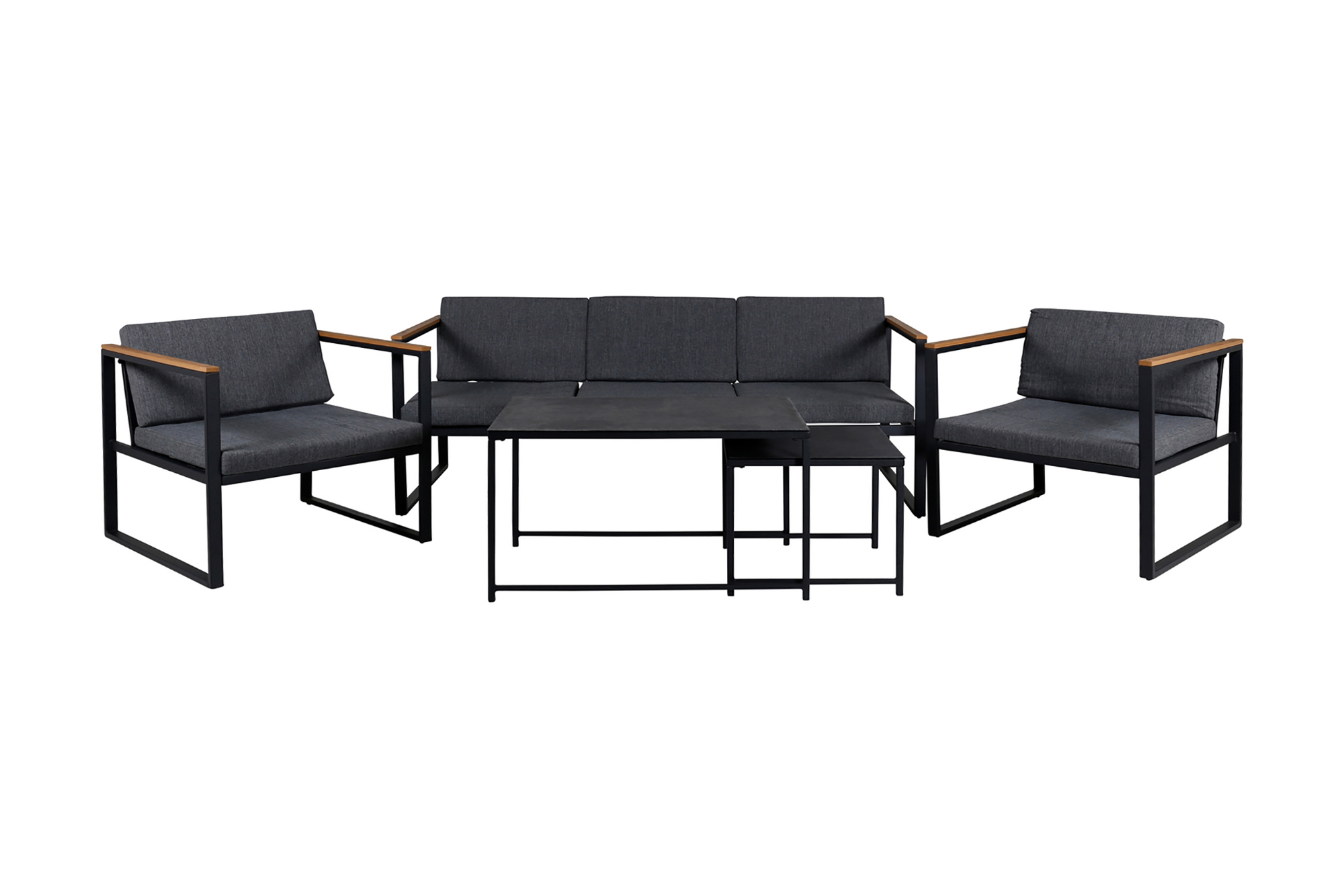 dakar loungegrupp utomhus - svart