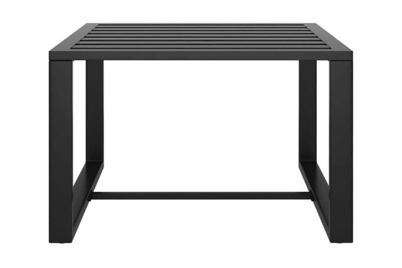 Loungegrupp Utomhus för trädgården 5delar med dynor aluminium antrac - Antracit - Utemöbler - Utegrupp - Loungegrupp