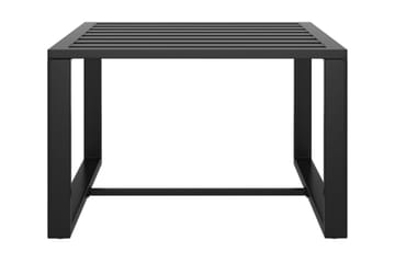 Loungegrupp Utomhus för trädgården 7 delar med dynor aluminium antra - Antracit - Utemöbler - Utegrupp - Loungegrupp
