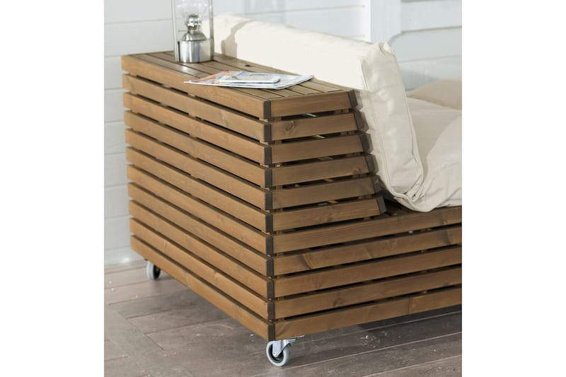 Hillerstorp Bara Vara Loungefåtölj 2-pack + 1 Divan - Beige - Utemöbler - Utegrupp - Loungegrupp