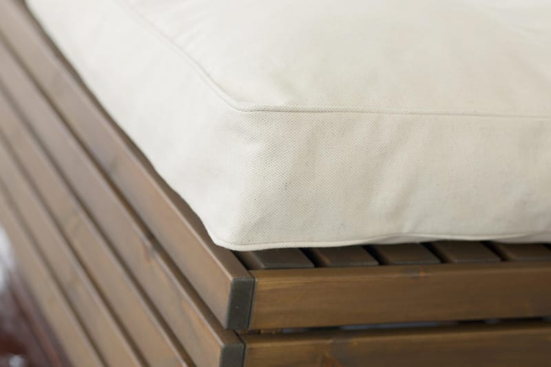 Hillerstorp Bara Vara Loungefåtölj m Divan 2-pack - Vit/Beige - Utemöbler - Utegrupp - Loungegrupp