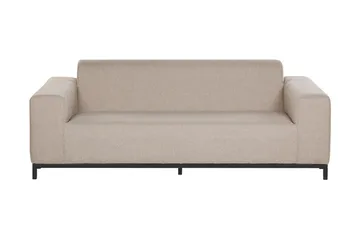 Hughen Loungegrupp Utomhus 5-sits - Beige/Svart - Utemöbler - Utegrupp - Loungegrupp