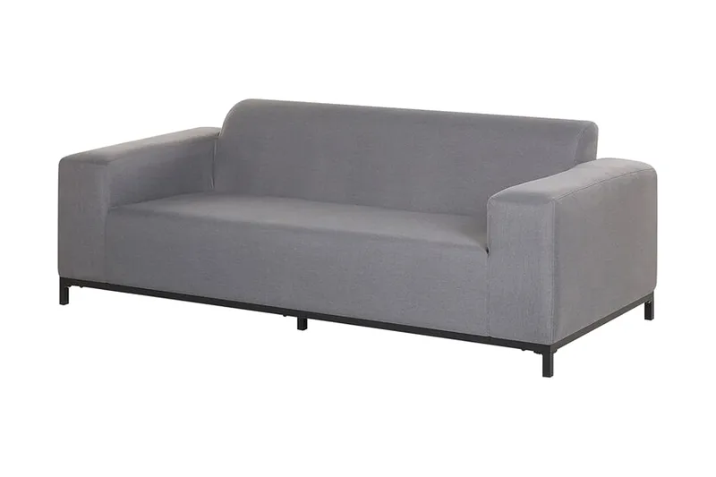 Hughen Loungegrupp Utomhus 5-sits - Grå/Svart - Utemöbler - Utegrupp - Loungegrupp